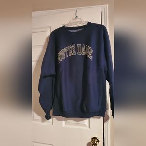 A Nortre Dame Sweatshirt
